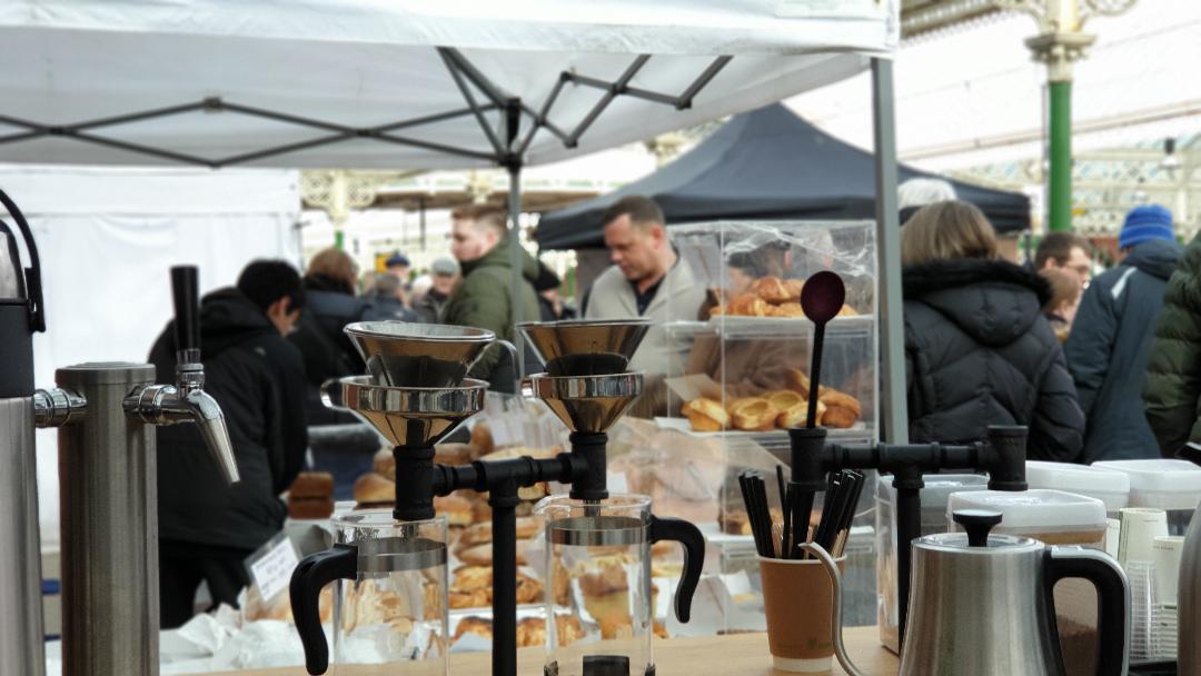 Collection of Coffee in the time of the Corona Virus in a gallery layout