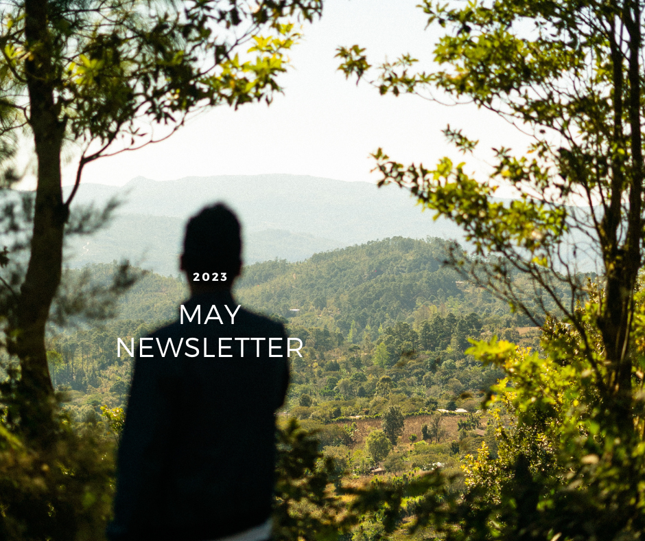 Collection of May 2023 Newsletter in a gallery layout