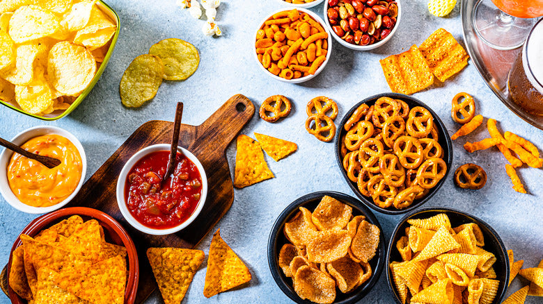 Collection of Snacks in a gallery layout