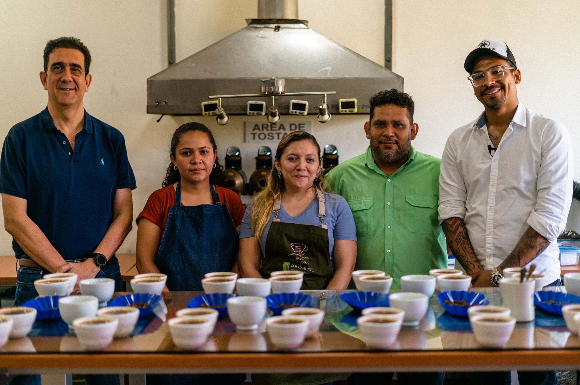 Collection of Coffee Cupping Session in a gallery layout
