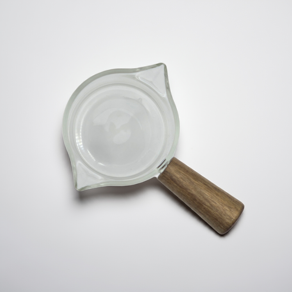 Collection of Glass Measuring Cup with Wood Handle in a gallery layout