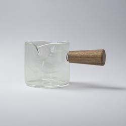 Collection of Glass Measuring Cup with Wood Handle in a gallery layout