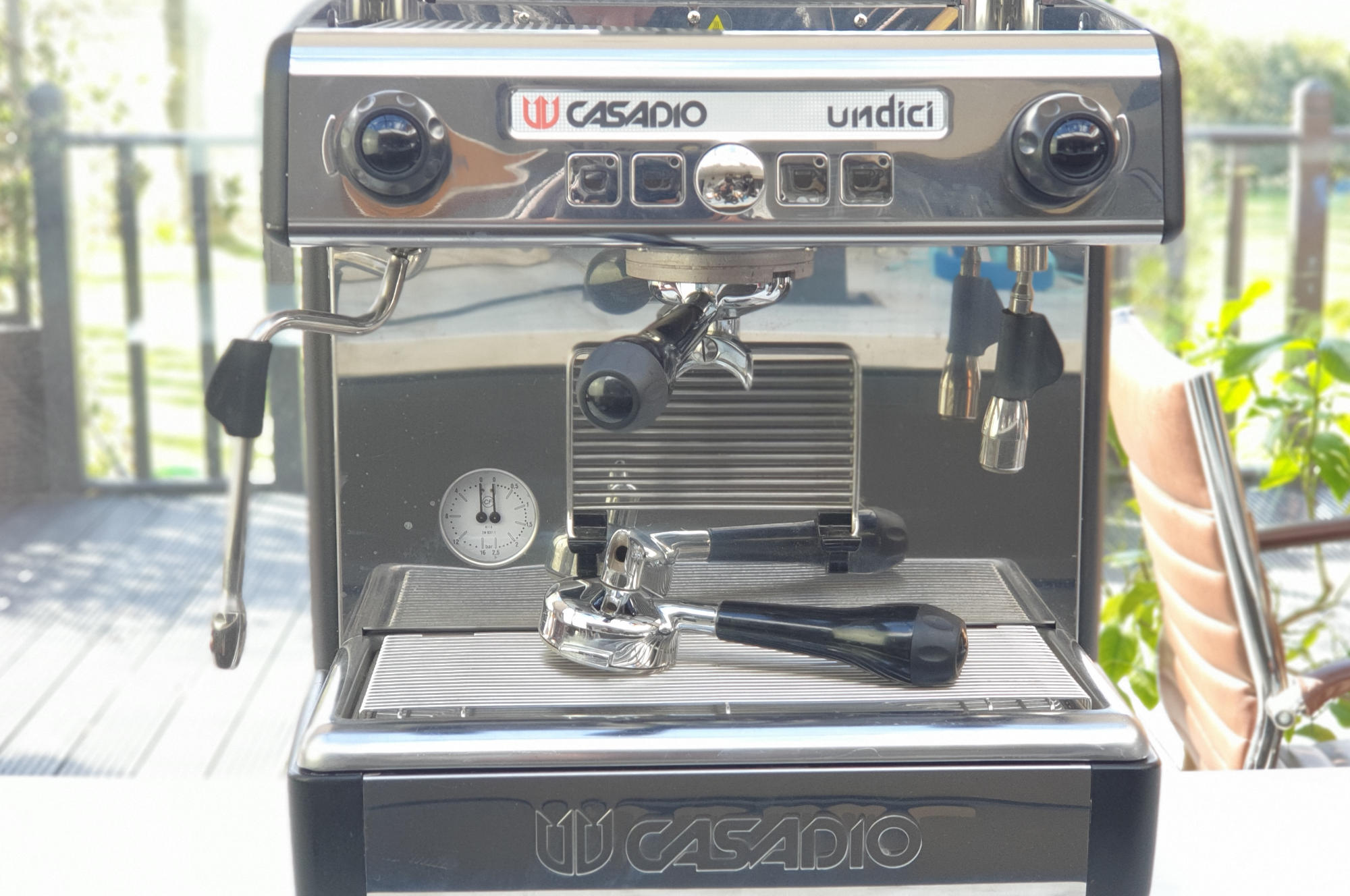 Collection of Casadio Undici A1 Tall Cup Single Group Espresso Machine in a gallery layout