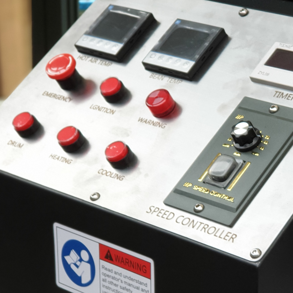 Collection of Gas or Electric Coffee Roaster Machines in a gallery layout